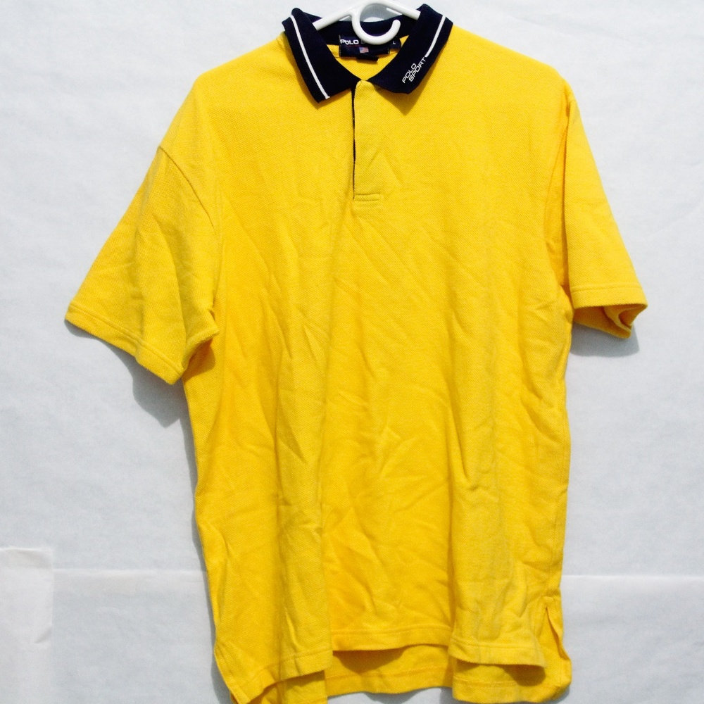 Polo Sport Ralph Lauren Vintage Polo Yellow Large